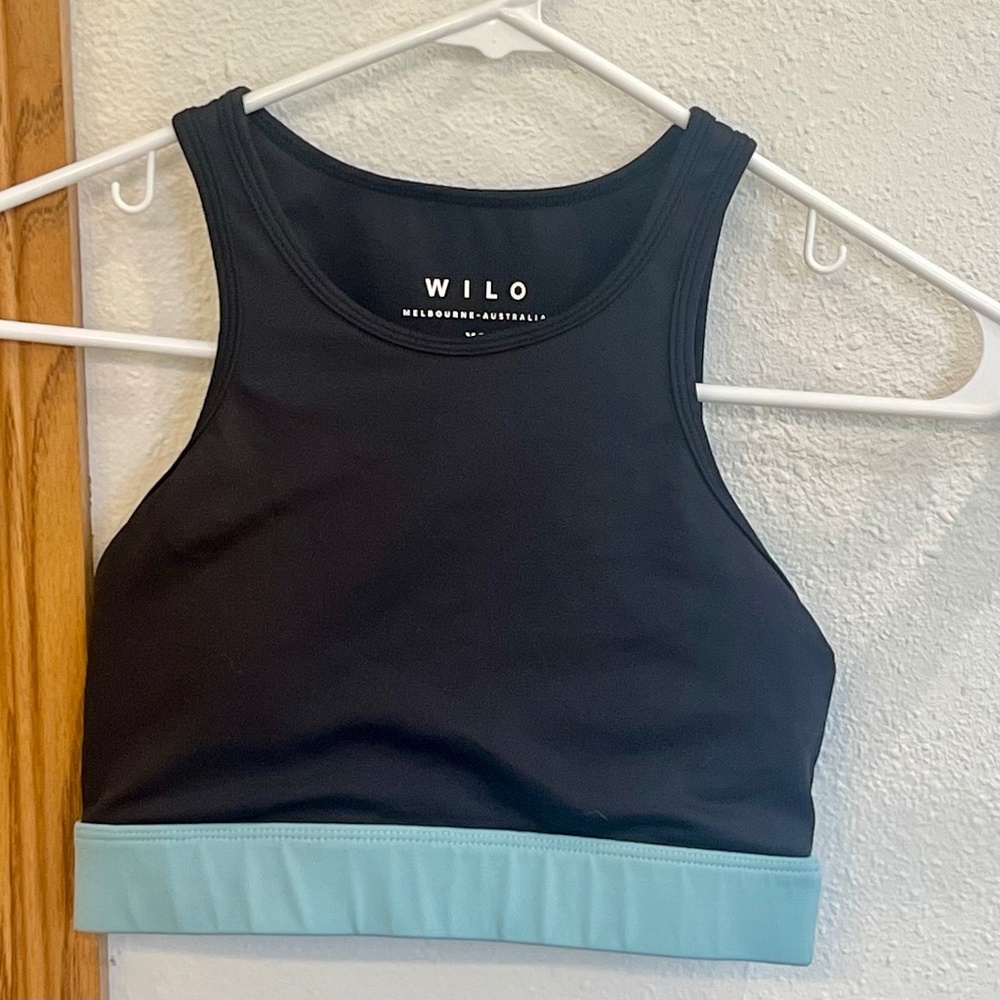 Wilo the Label Athletic Sports Bra or Cropped Active Tank Top Extra Small XS